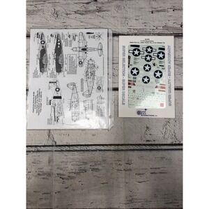 Decal: Superscale 48-666 P-47D 348th FG C.O.341st FS/348th FG, 311th FS/58th